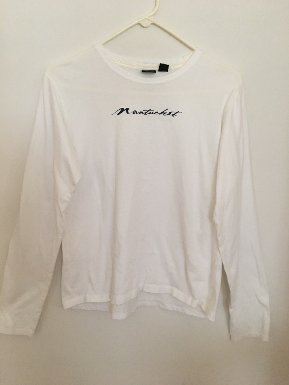 Nantucket White Long Sleeve T-Shirt